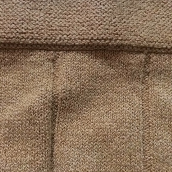 NWT chunky camel knit midi skirt - Picture 4 of 4